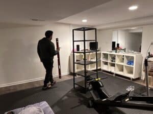 Organizing - How I Planned Out & Completed My Home Gym Project in Less Than 3 Weeks | The Swedish Organizer