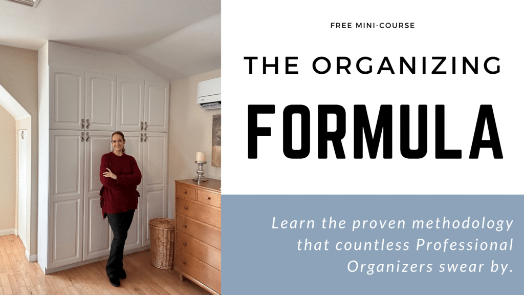 The Organizing Formula | Stop Confusing Organizing with Cleaning and Tidying Up (They're Not the Same Thing!) | The Swedish Organizer