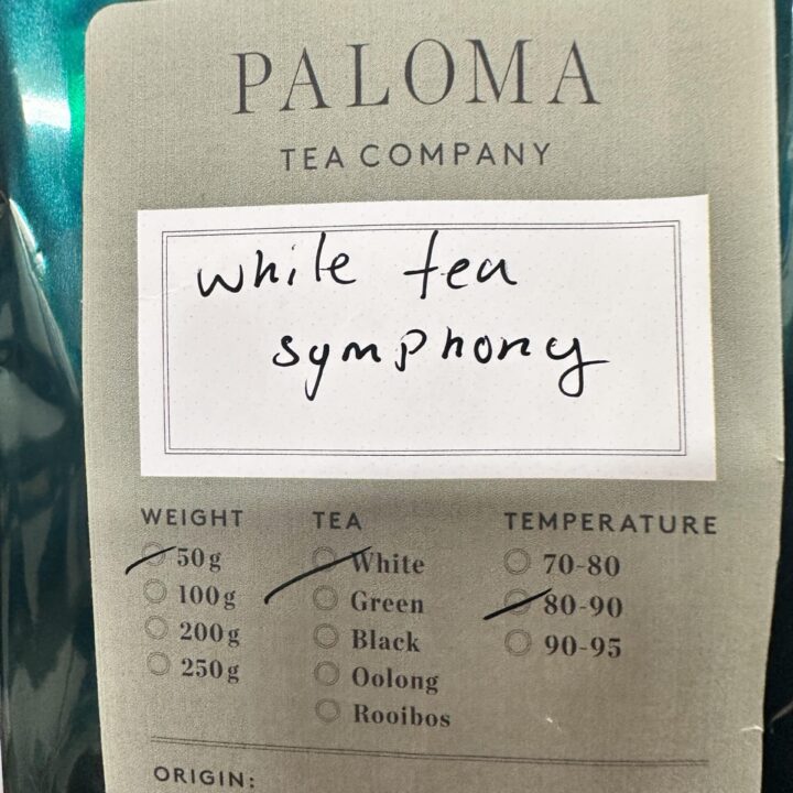 Paloma Tea Company | A Resolution is Only One Step Towards Meeting Your Goals | January 2025 Productivity Report | The Swedish Organizer